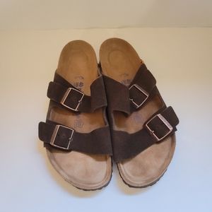 Birkenstock Arizona brown Suede sandal EU40